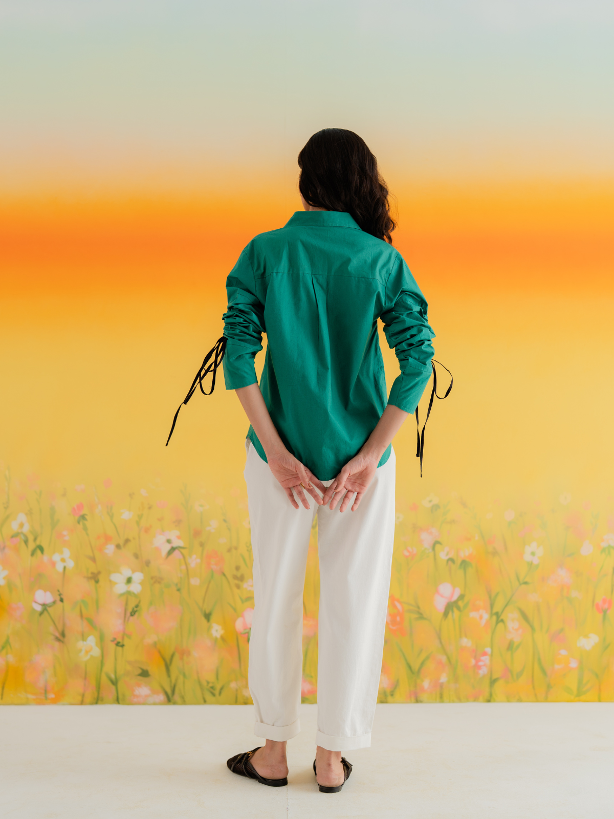Sun & Shadow Button-Down