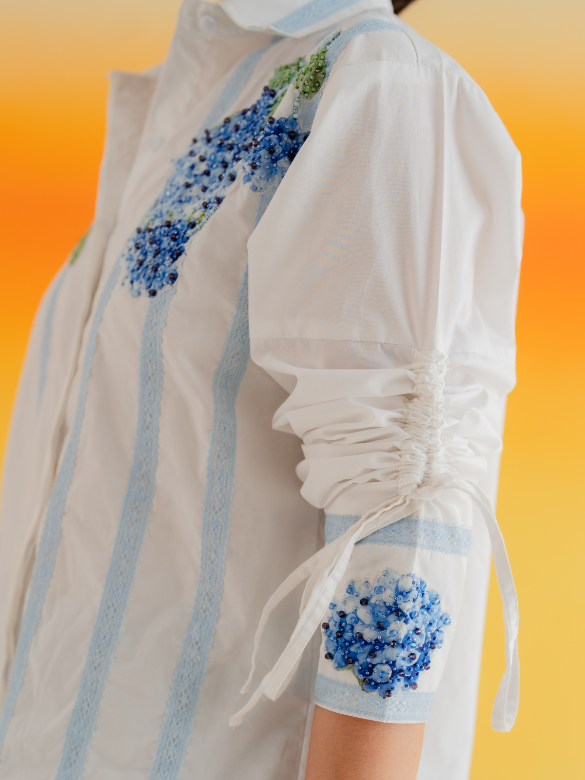 Lace & Petal Button-Down