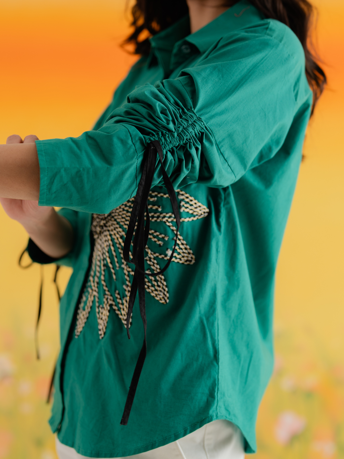 Sun & Shadow Button-Down