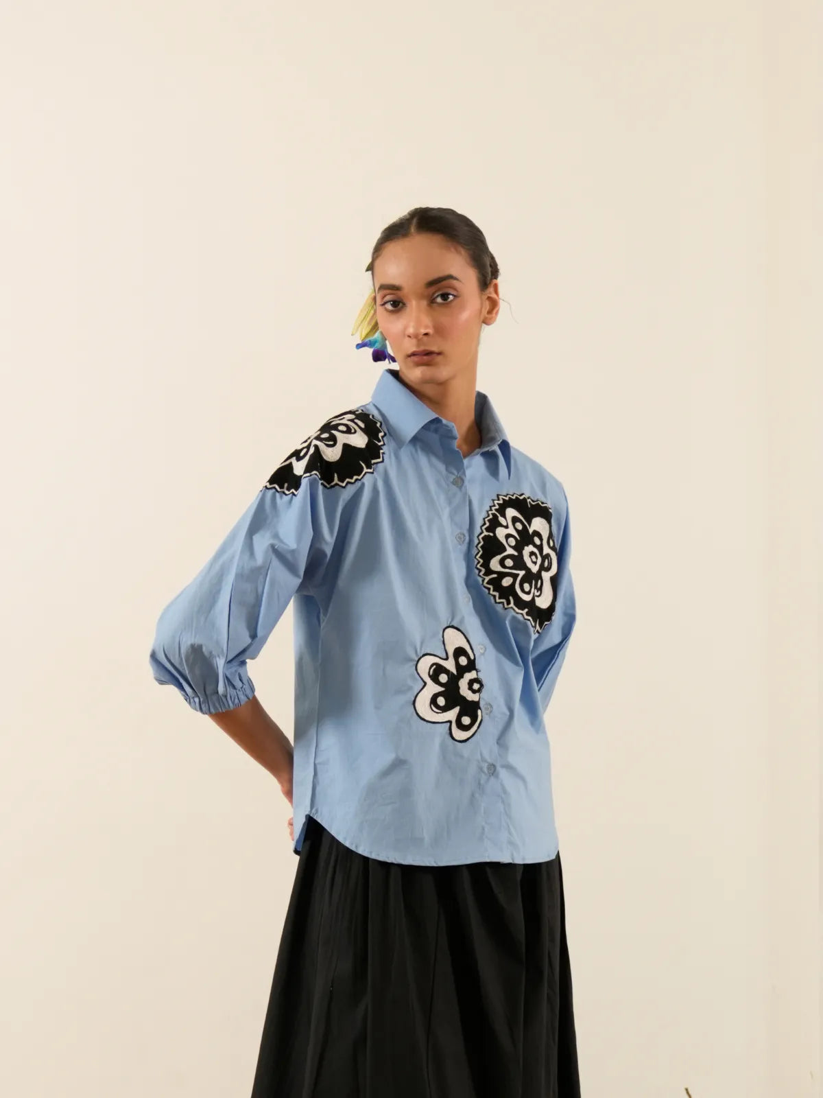 Black Viola Shirt