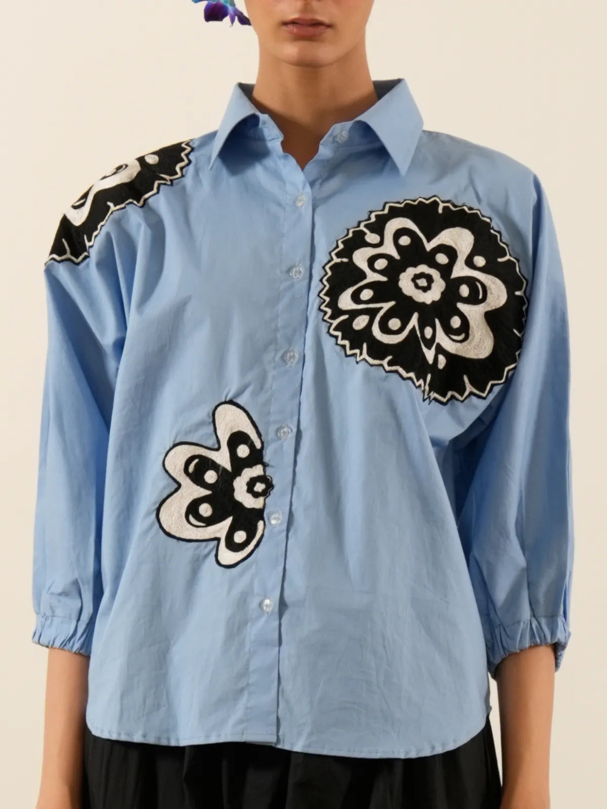 Black Viola Shirt