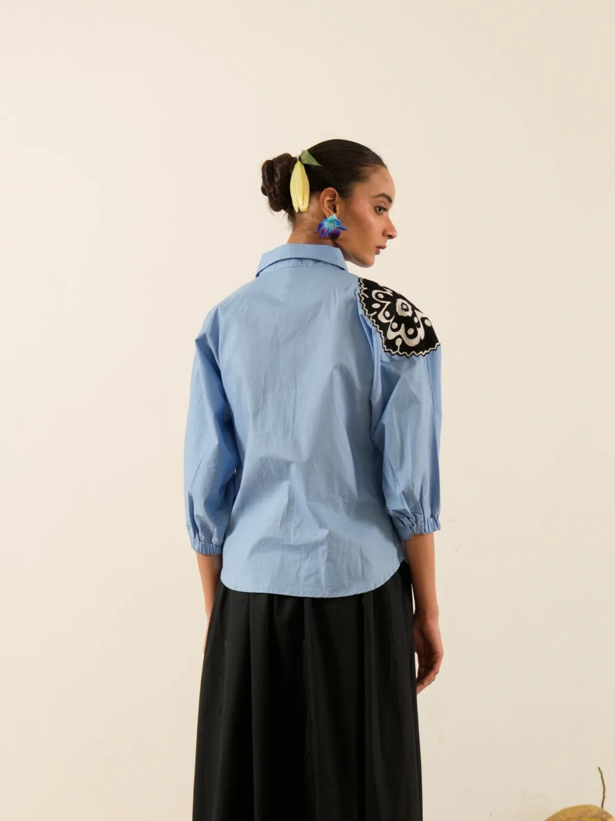 Black Viola Shirt