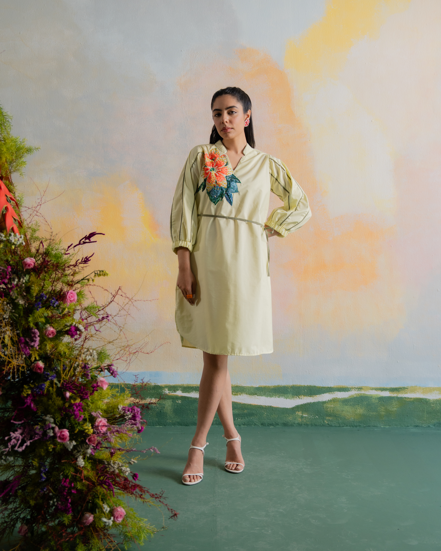 Yellow Blossom Dress