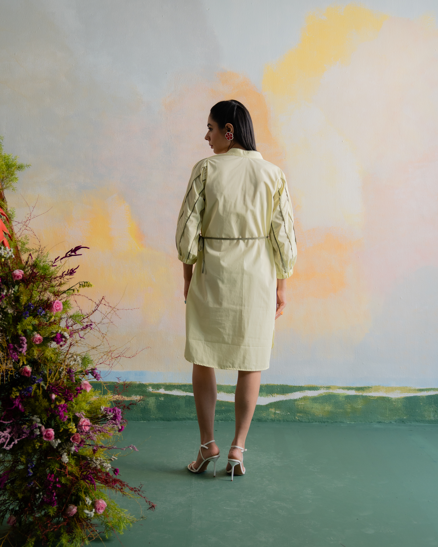 Yellow Blossom Dress