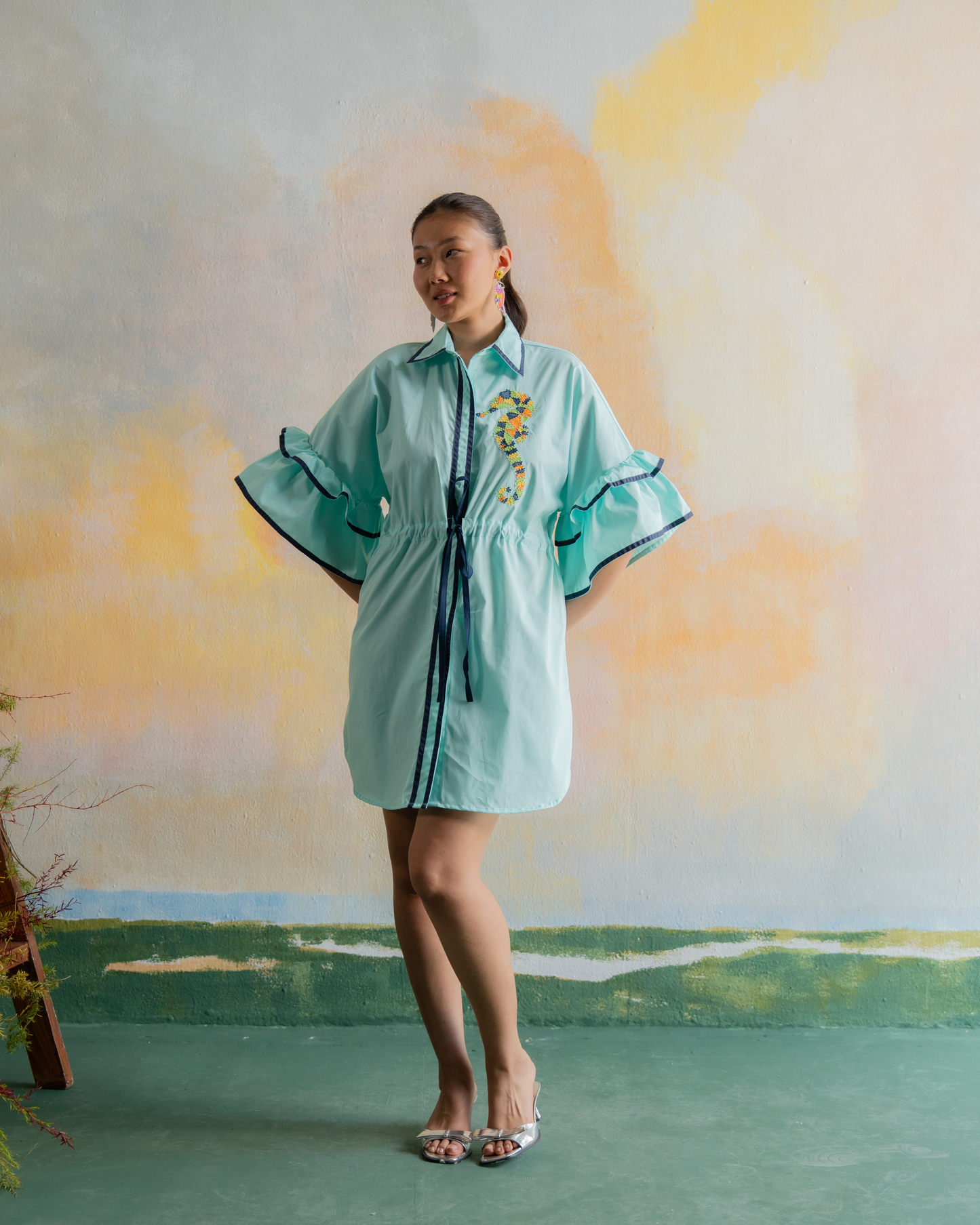 Seahorse Serenade Dress