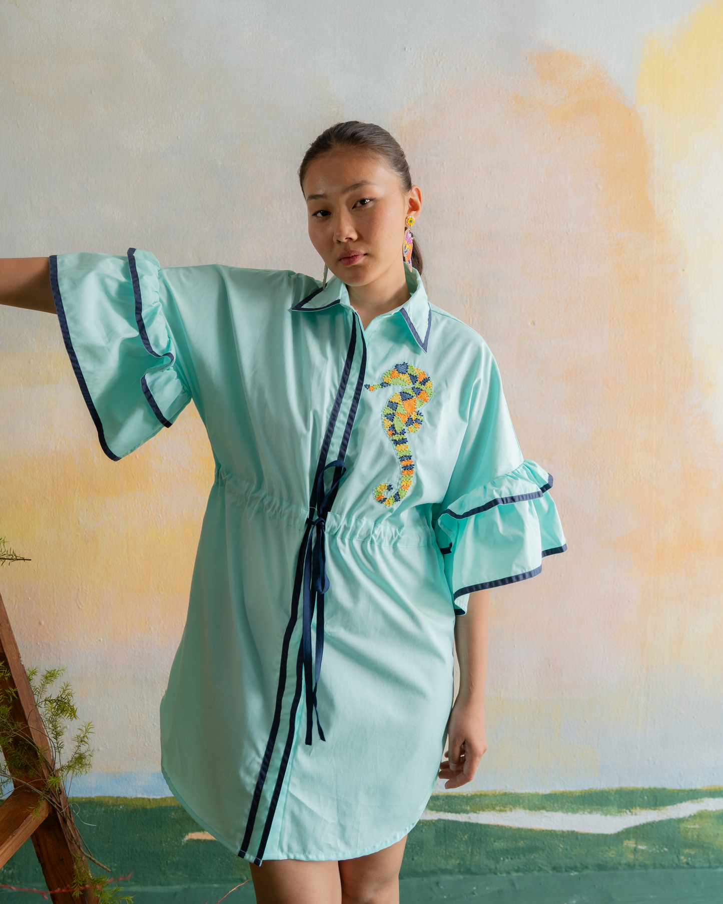 Seahorse Serenade Dress