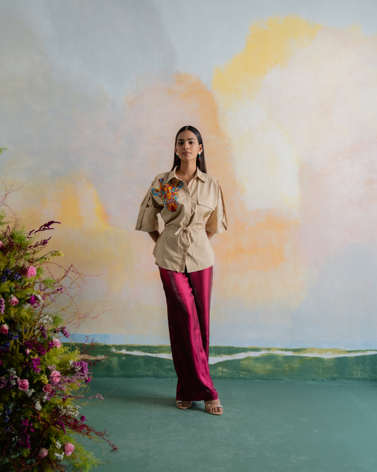 Masai Mara Giraffe Shirt