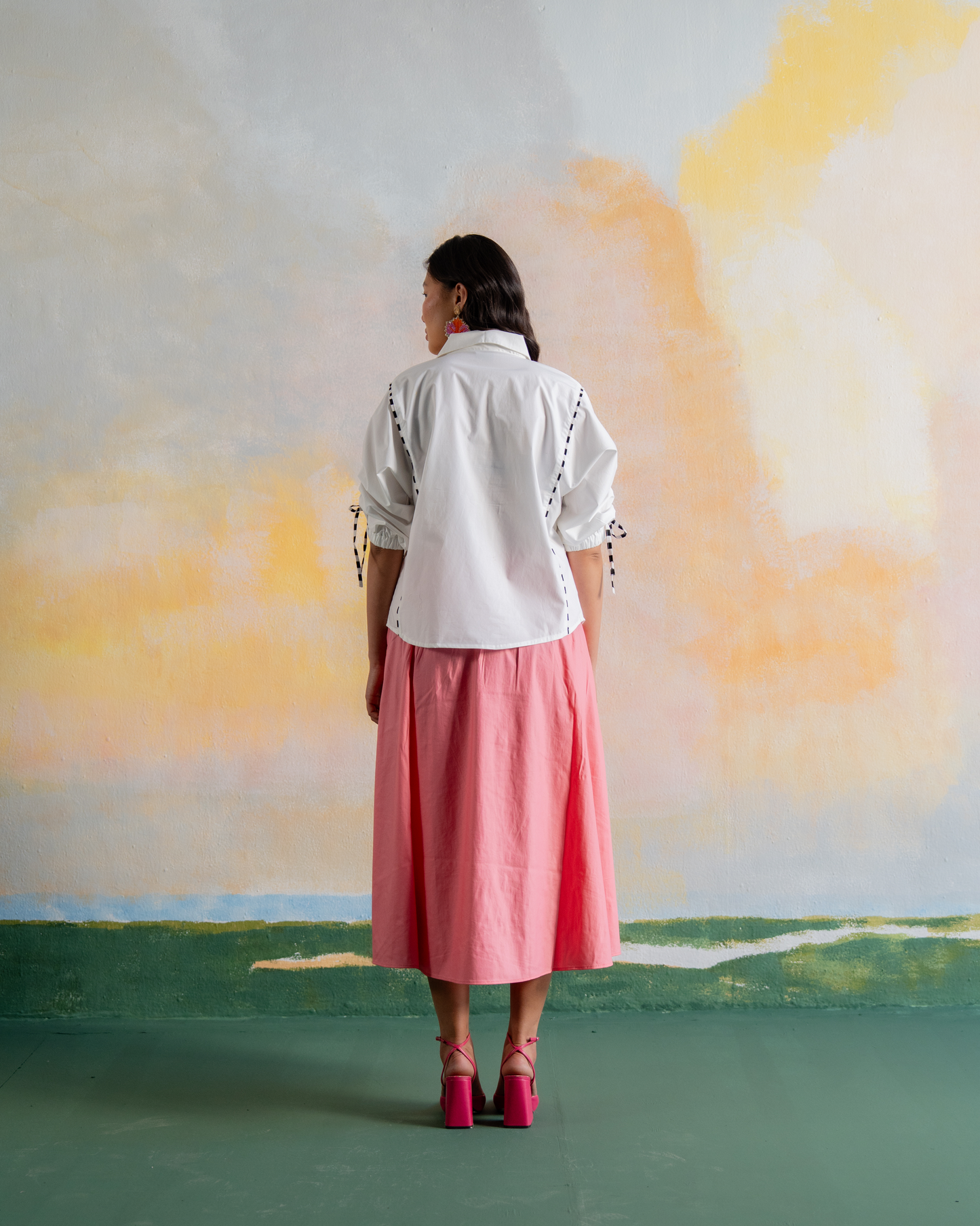 Technicolor Zebra Shirt