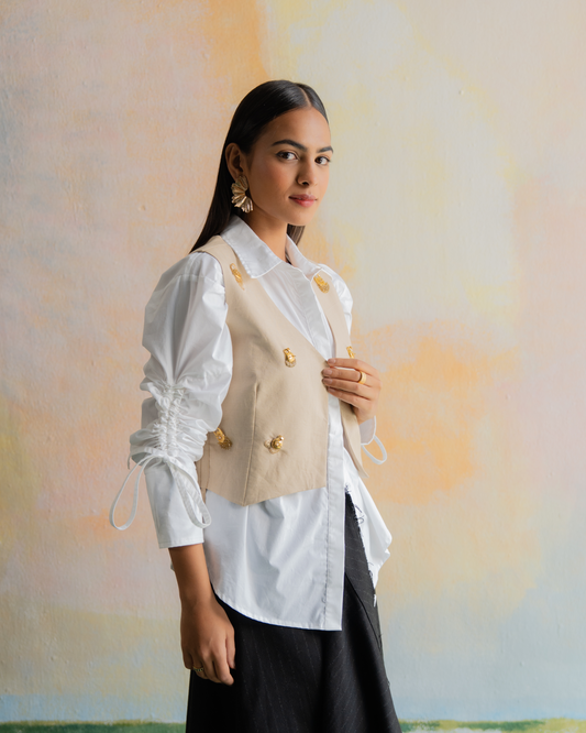 Gold Threaded Shirt