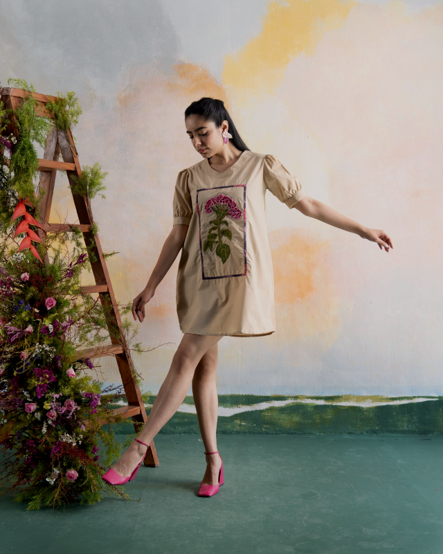 Garden Grace Carnation Dress