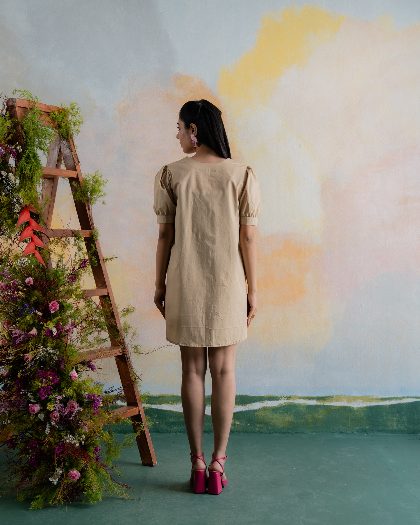 Garden Grace Carnation Dress