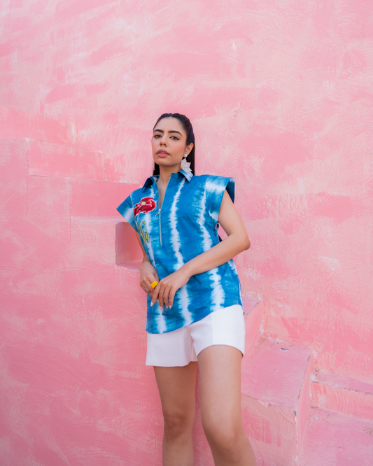 Ocean Hibiscus Shirt