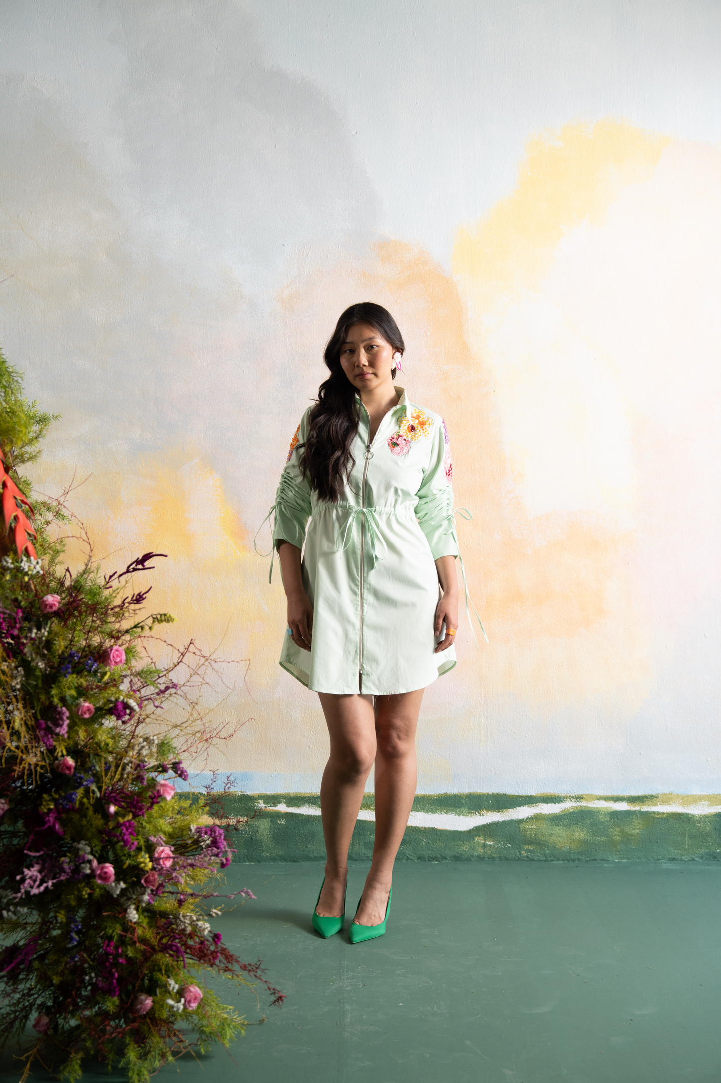 Mint Dahlia Dream Dress